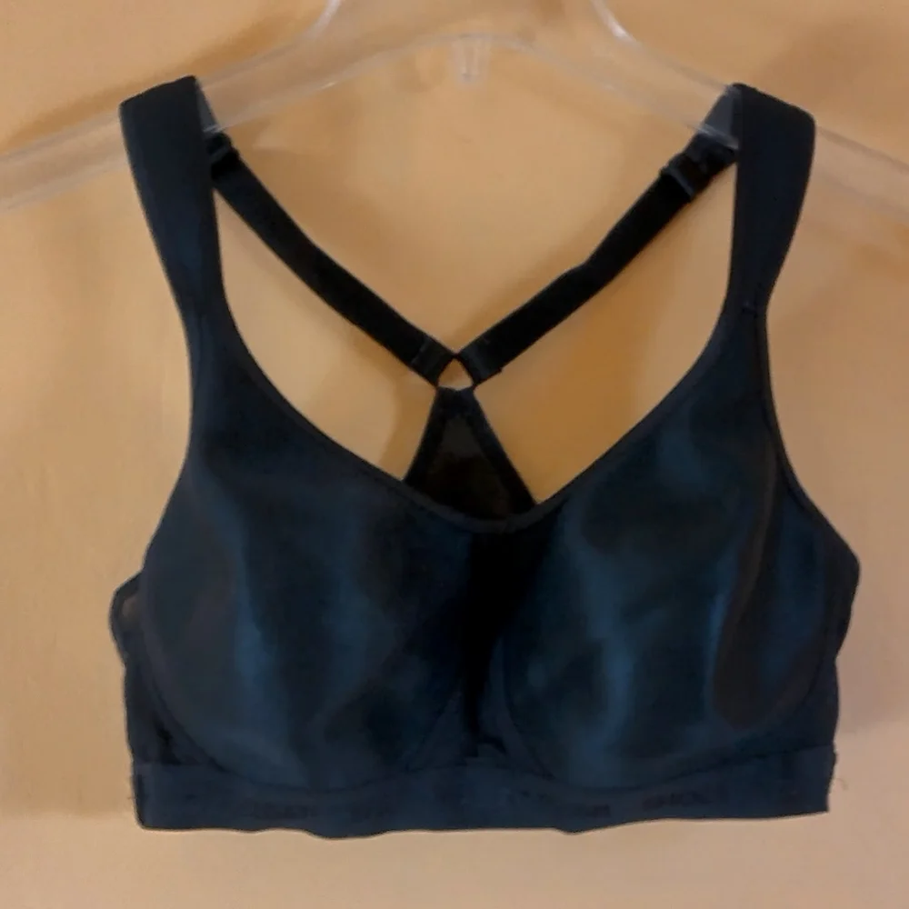 Shock Absorber Firm Support Athletic Racerback Pullover Exercise Bra Sz 36C - Picture 3 of 13
